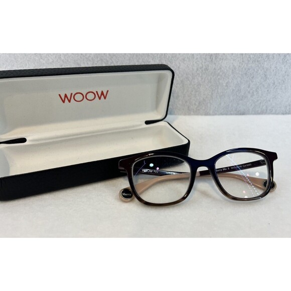 WooW Marry Me 2 Col 0283 50-18-140 Eyeglass Frames-Brown‎ - Picture 2 of 11